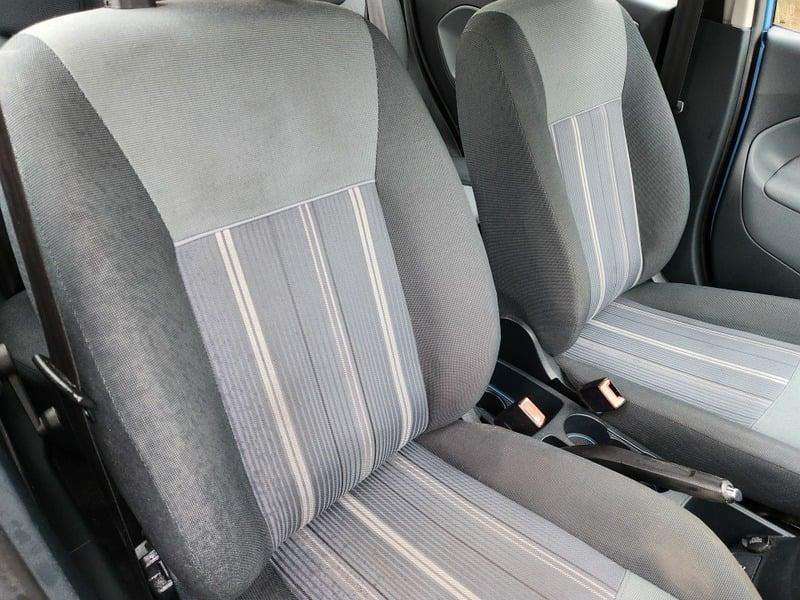 Front seats of a Ford Fiesta from the right