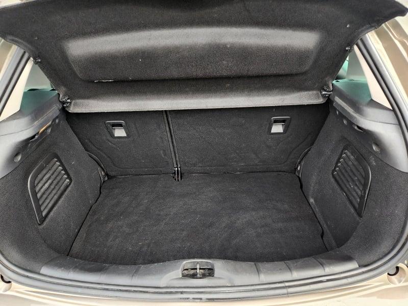The boot of a gold Citroen C3 VTR+