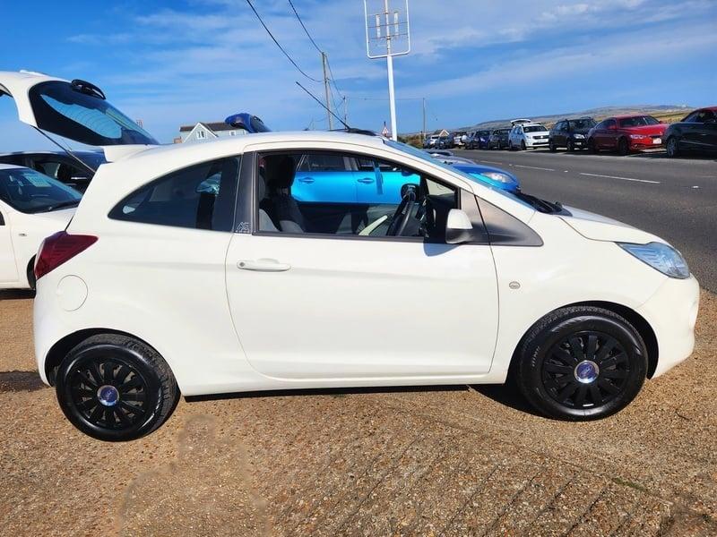 A Ford Ka Edge viewed from the driver side