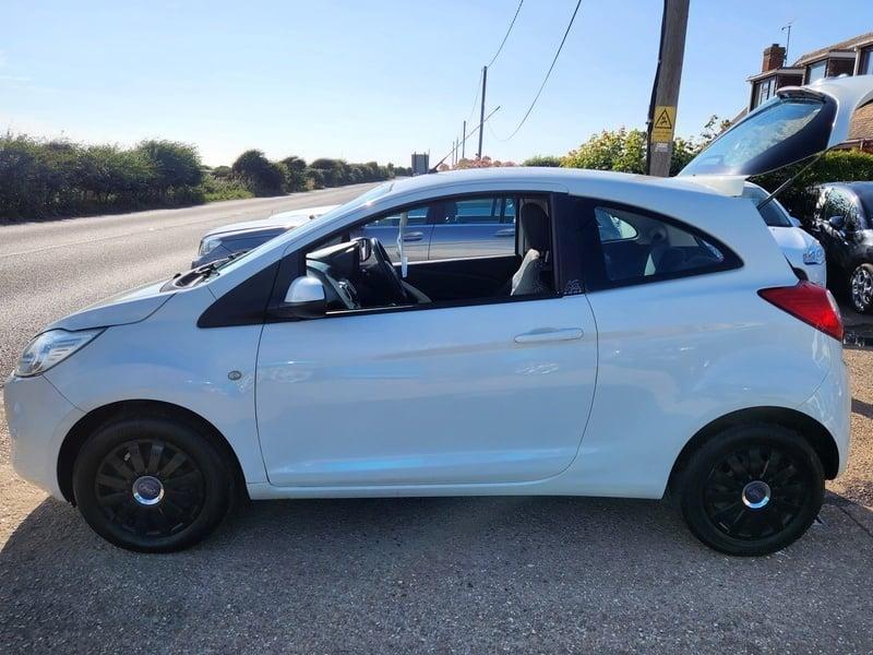 A Ford Ka Edge viewed from the outside left