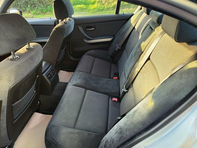 The back seats of a BMW 3 Series 320d M Sport