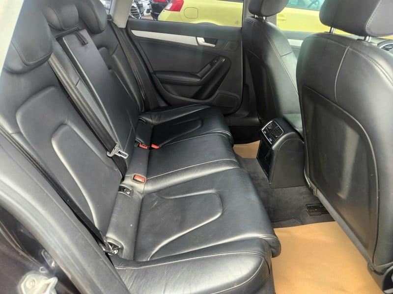 The back seats of a monsoon grey Audi A5 Sportback, from the right