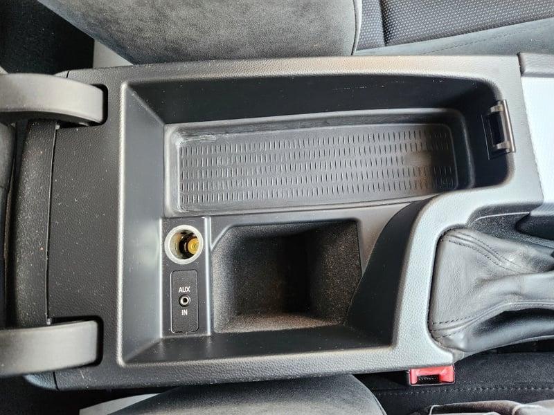 The center console storage of a BMW 3 Series 320d M Sport