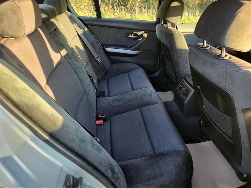 The back seats of a BMW 3 Series 320d M Sport from the right