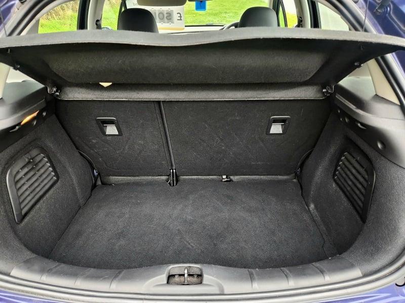 The boot of a Citroen C3 VTi VTR+ from behind