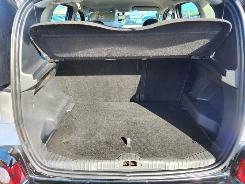 The boot of a Citroen C3 Picasso 1.4 from behind.