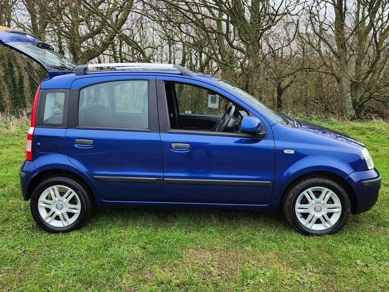 A Fiat Panda viewed from the driver side