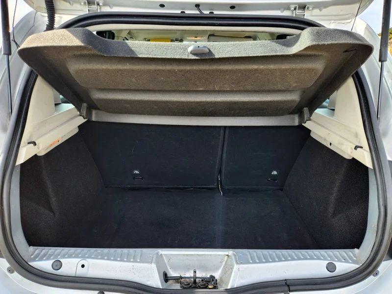 The open boot of a Platinum Silver Metallic Dacia Sandero Stepway viewed from the back